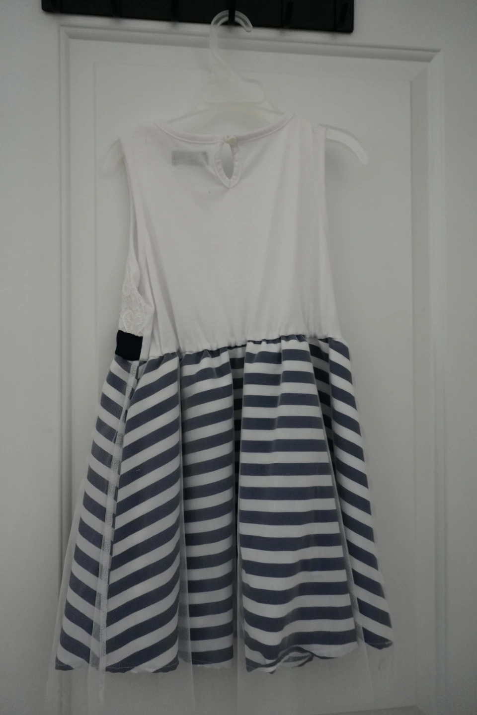 Patty Patch Girls Striped Lace Dress Size 134 - photo 2