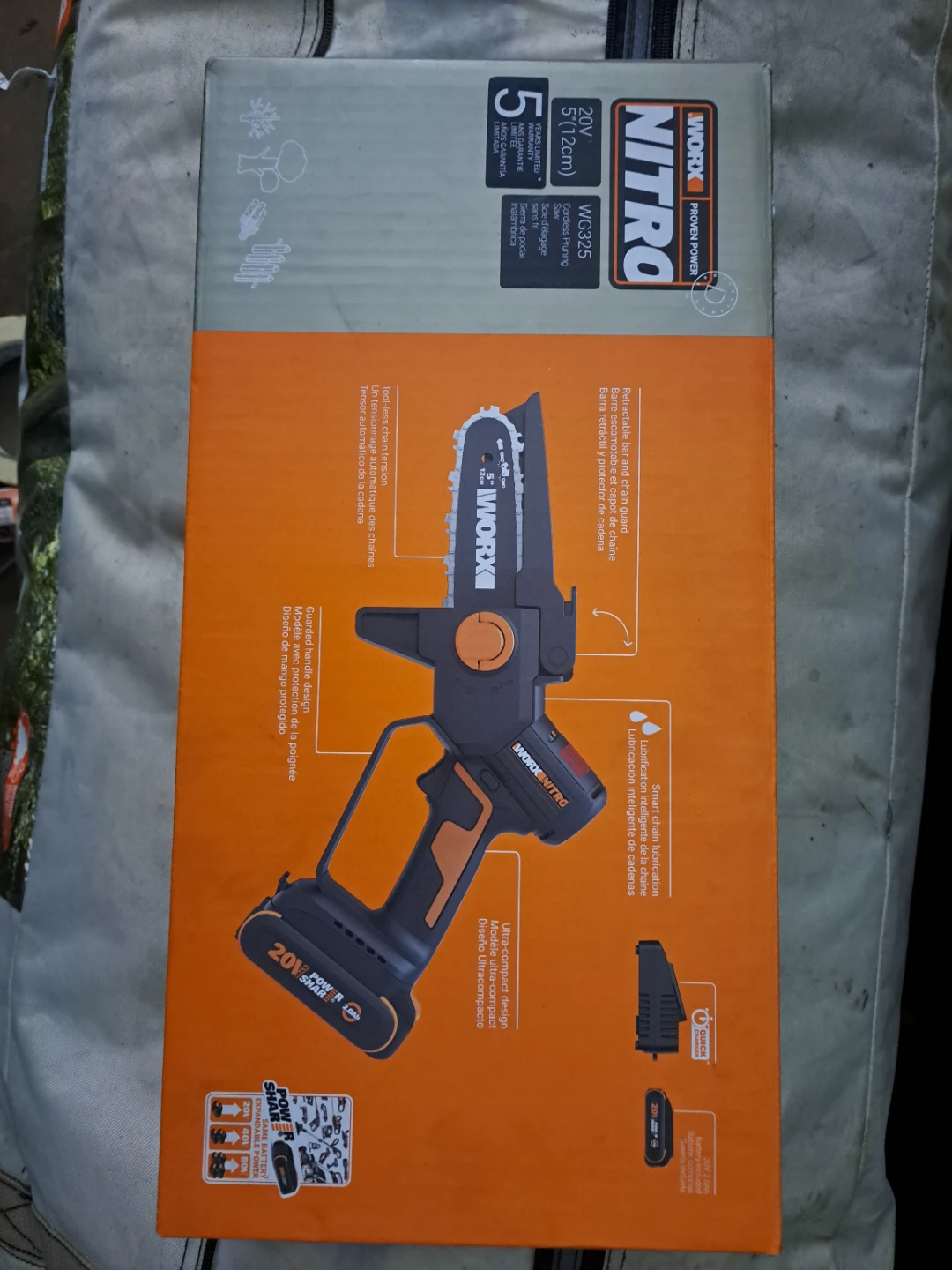 WORX NITRO 20V Cordless Chainsaw