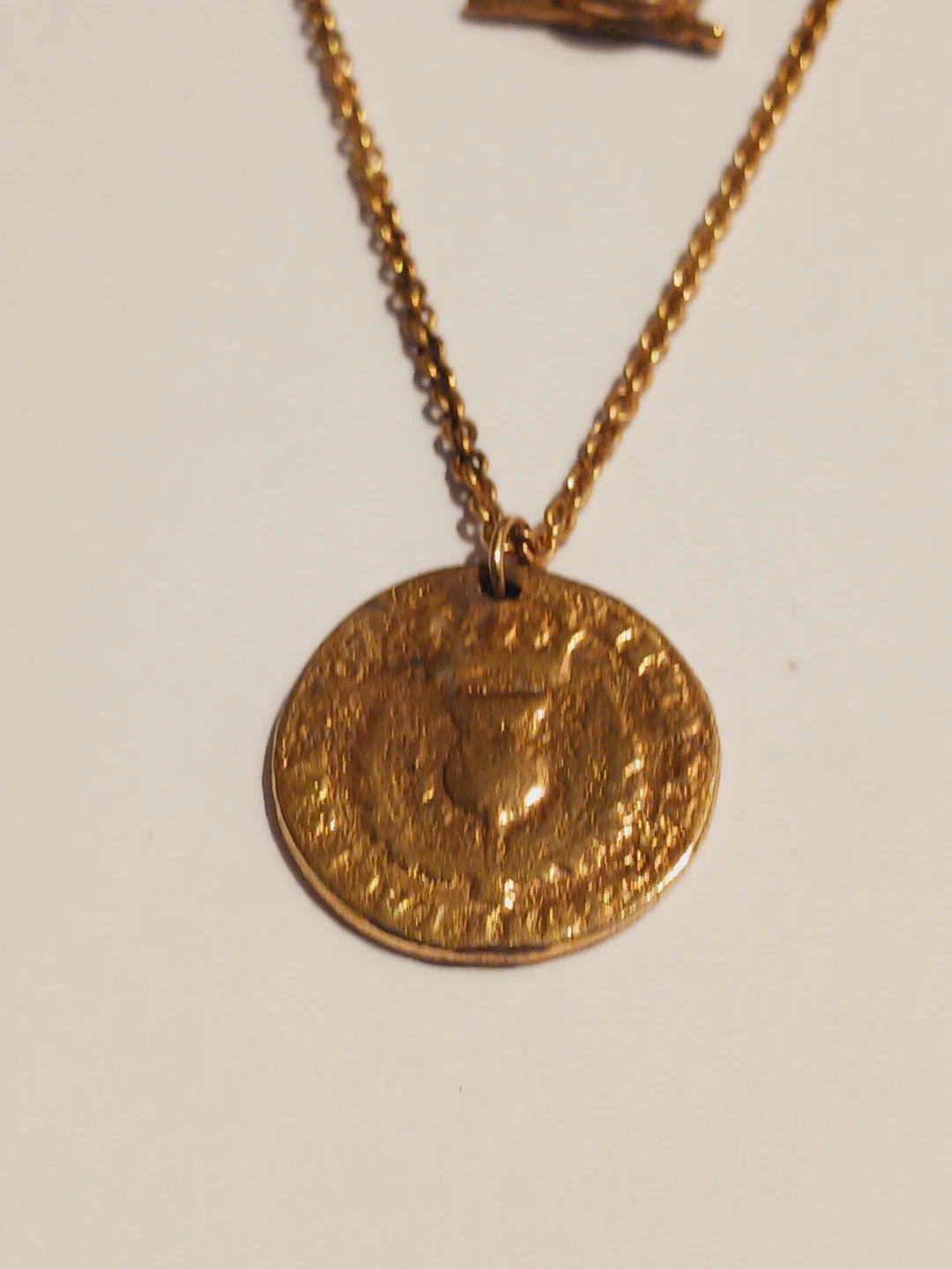 Brautiful Vintage Coin Pendant with Necklace - photo 4