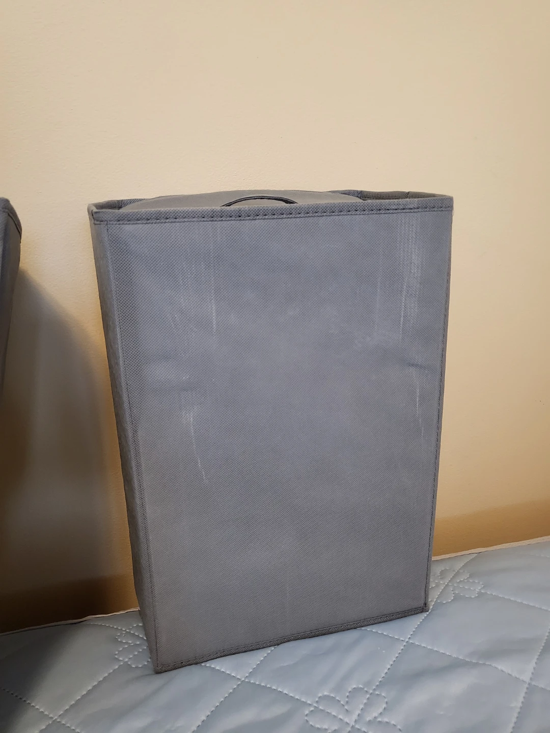 Grey Storage Bin with Handles - photo 4