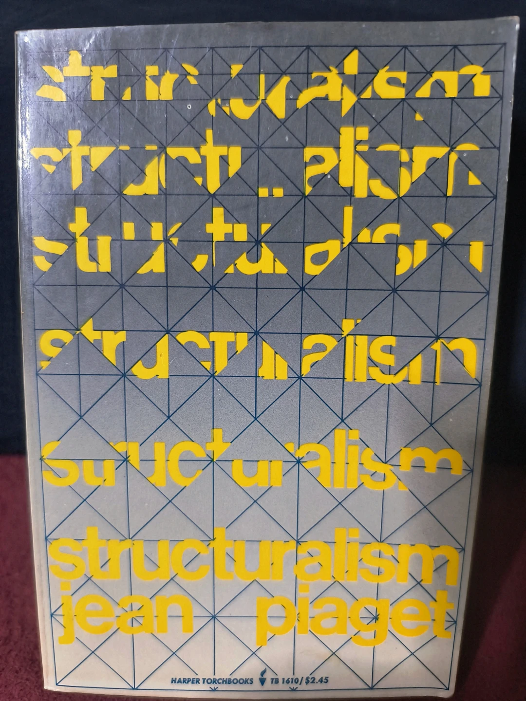 Structuralism by Jean Piaget Book, 1970, like new condition
