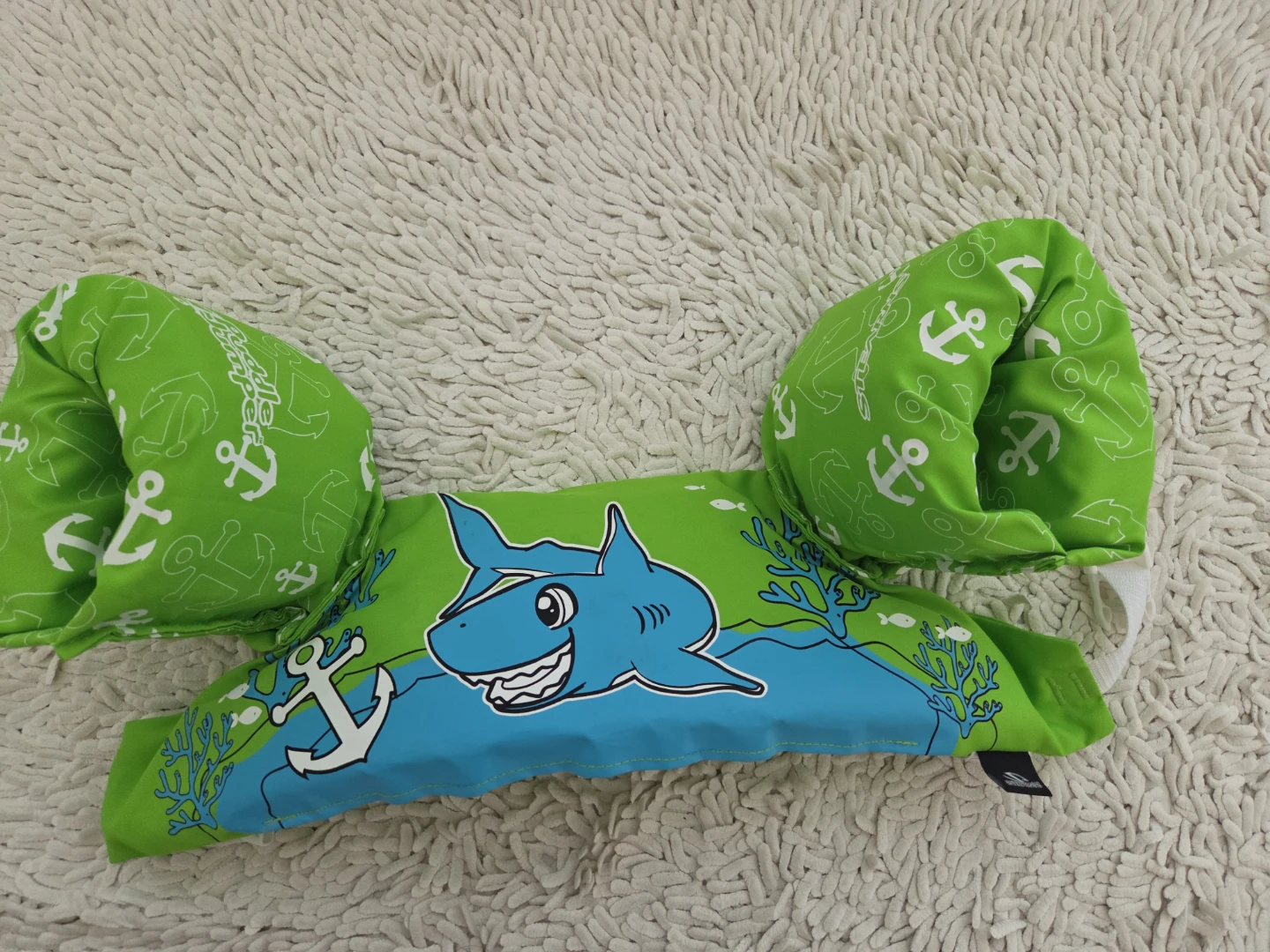 Kids Shark Swim Vest Arm Floaties - photo 3