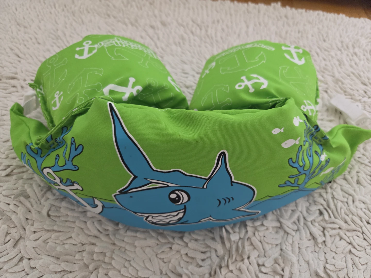 Kids Shark Swim Vest Arm Floaties - photo 5