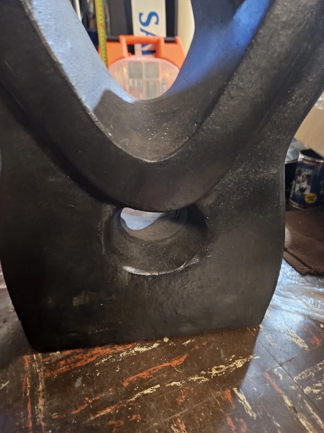 Abstract Embrace Sculpture - photo 4