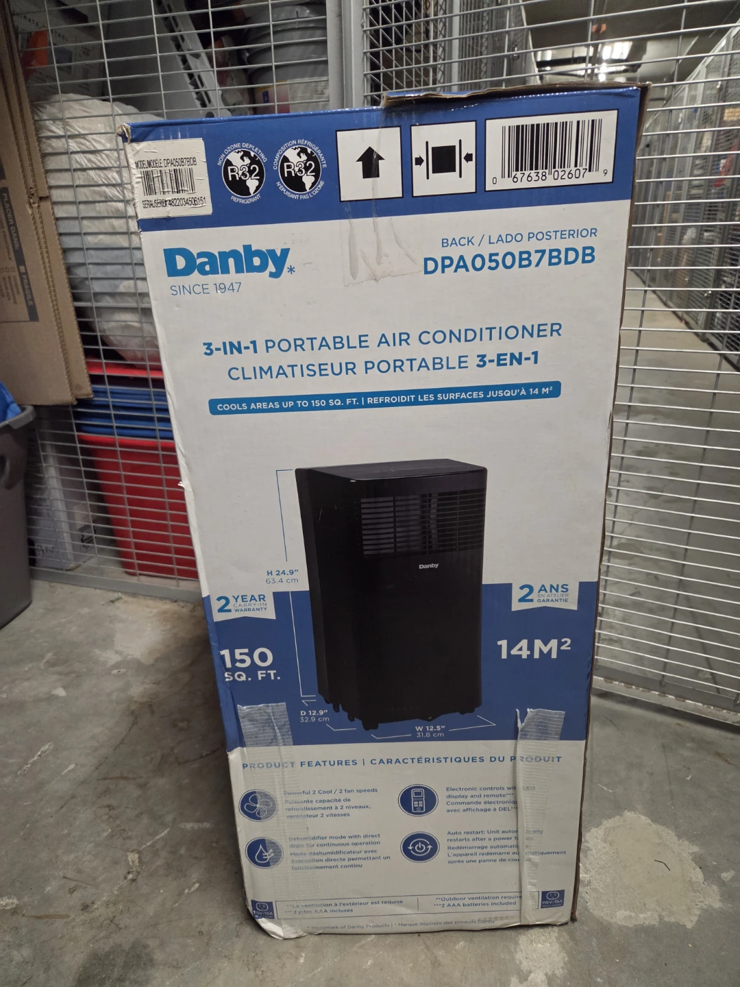 Danby 3-in-1 Portable Air Conditioner