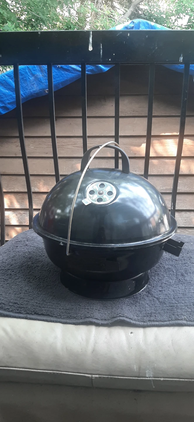 Portable Black Kettle BBQ Grill