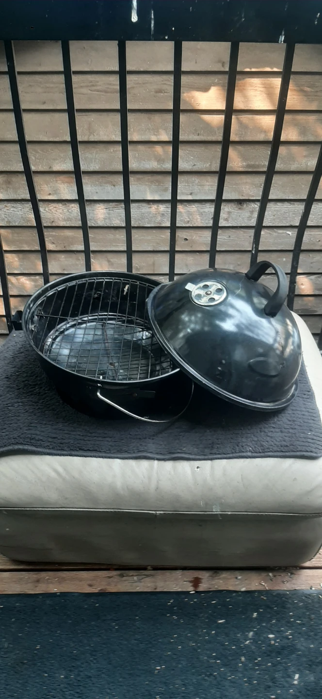 Portable Black Kettle BBQ Grill - photo 2