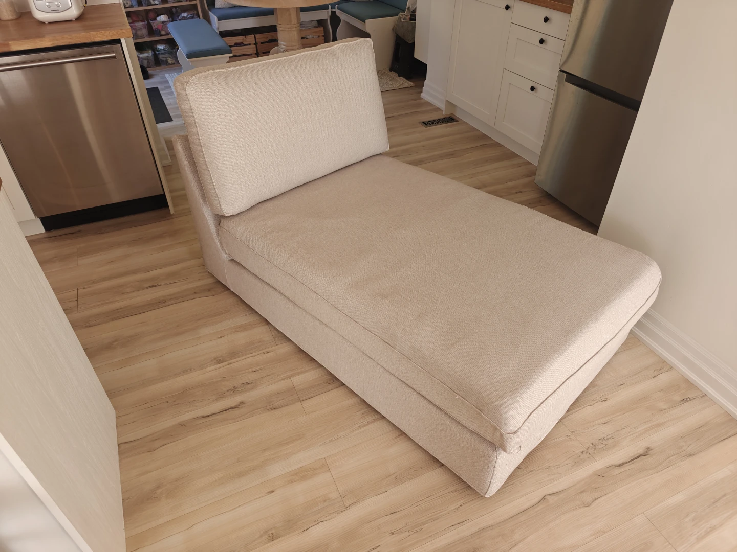 Beige Chaise Lounge - photo 3