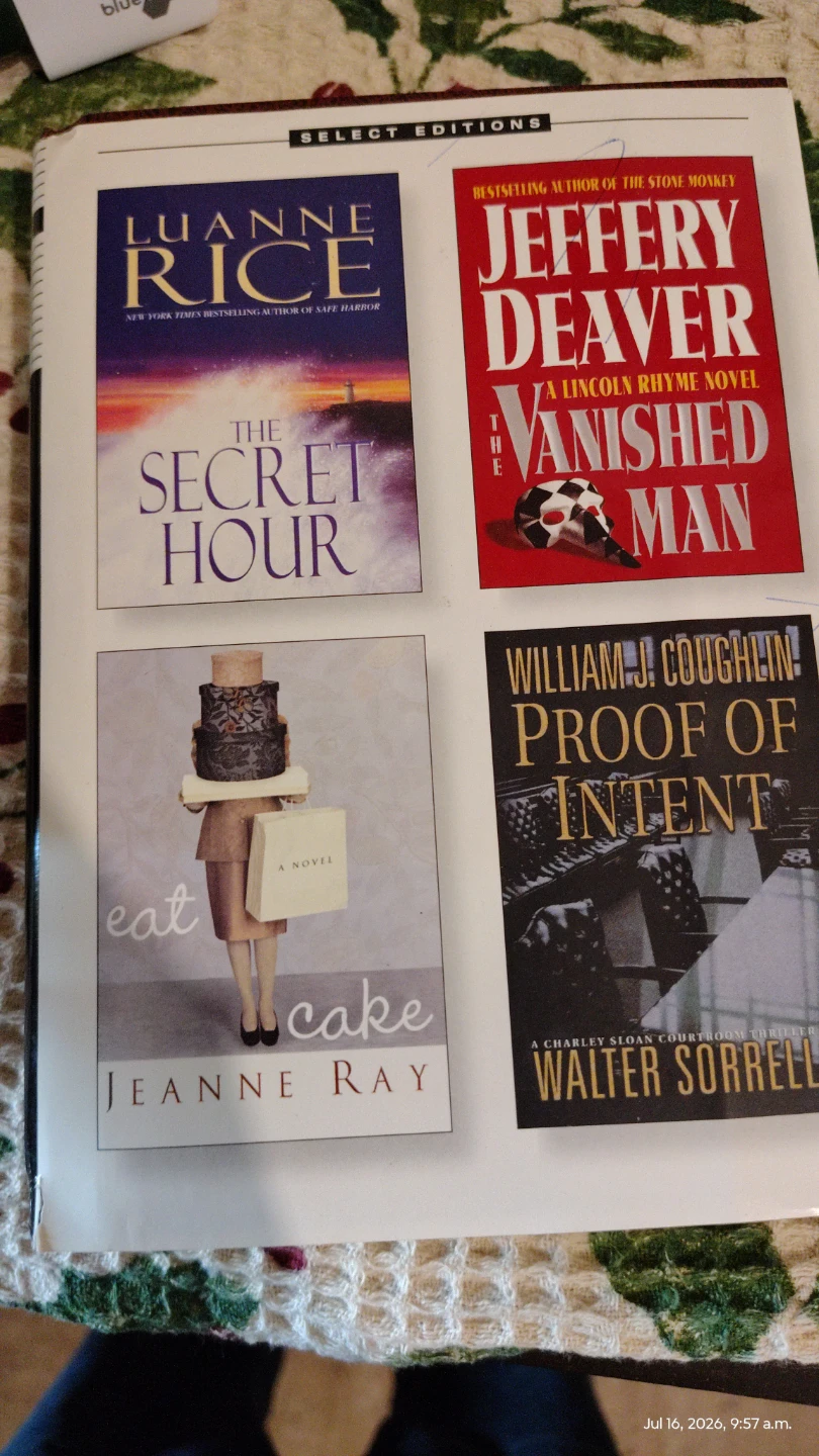 Reader's Digest Select Editions: 4 Thriller & Mystery Novels - photo 3