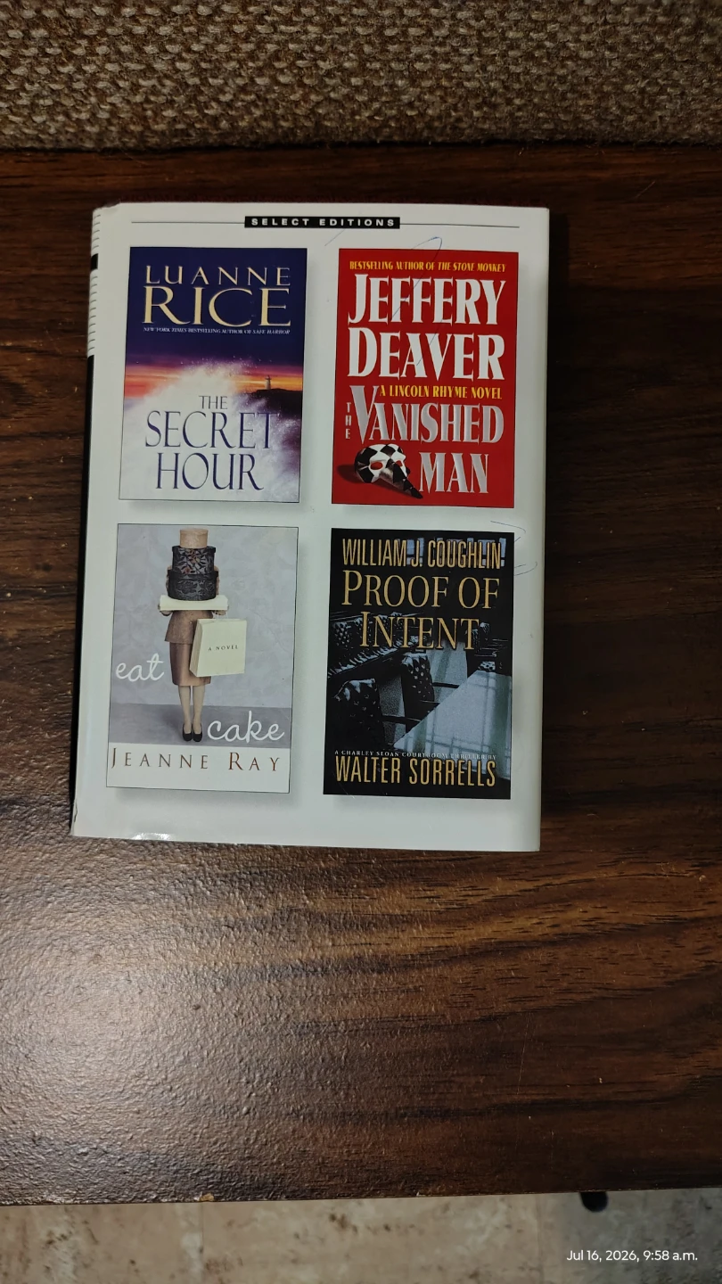 Reader's Digest Select Editions: 4 Thriller & Mystery Novels - photo 5