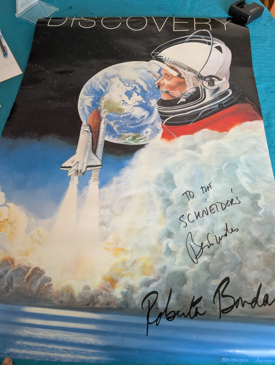 Roberta Bondar Discovery Signed Poster