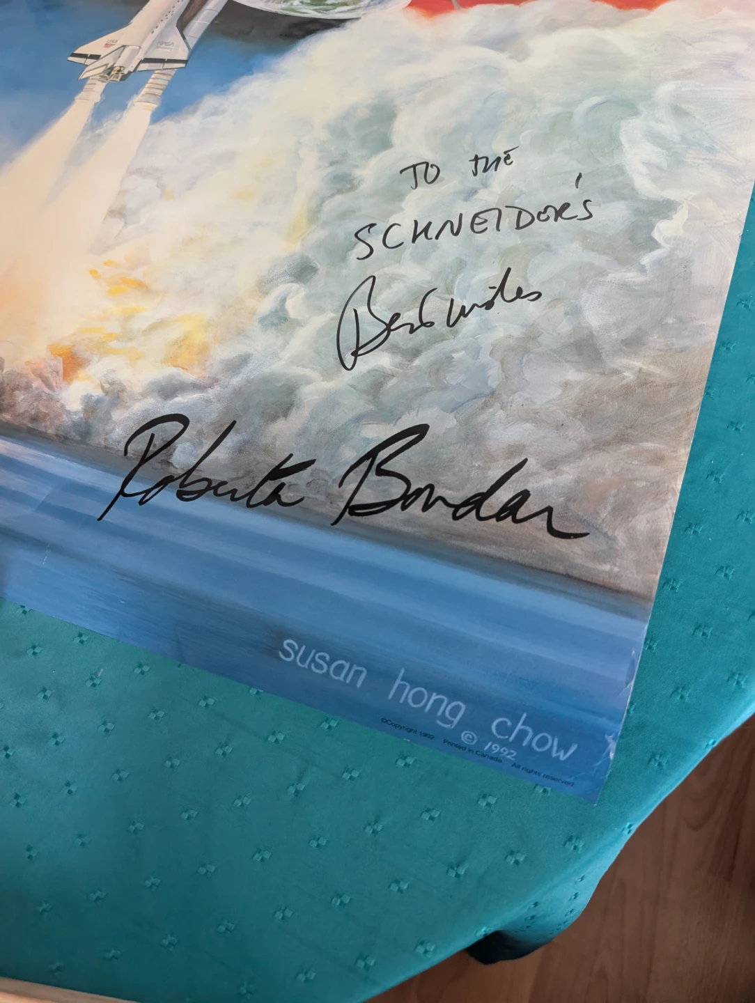Roberta Bondar Discovery Signed Poster - photo 4