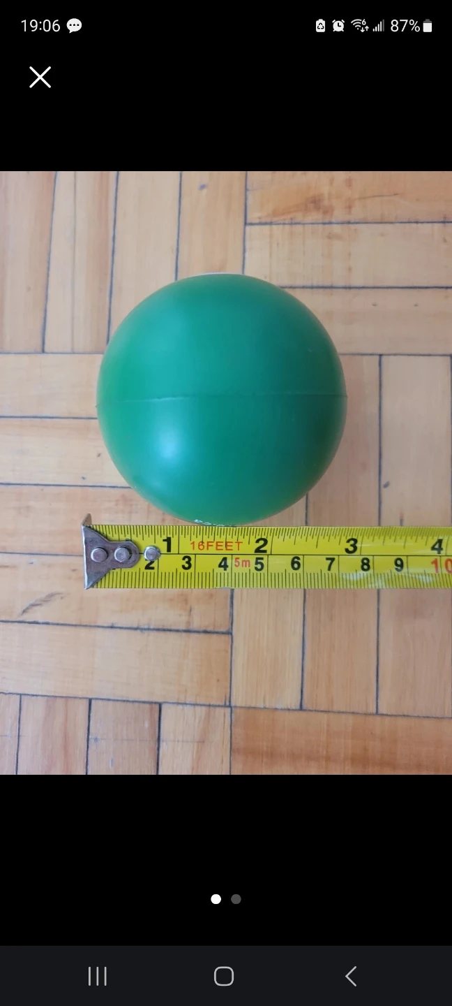 Green Stress Ball with Logo - photo 2