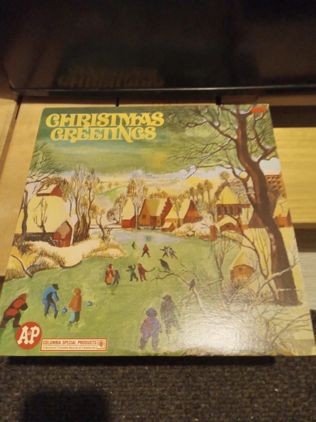 Columbia Special Products Christmas Greetings Vinyl Record