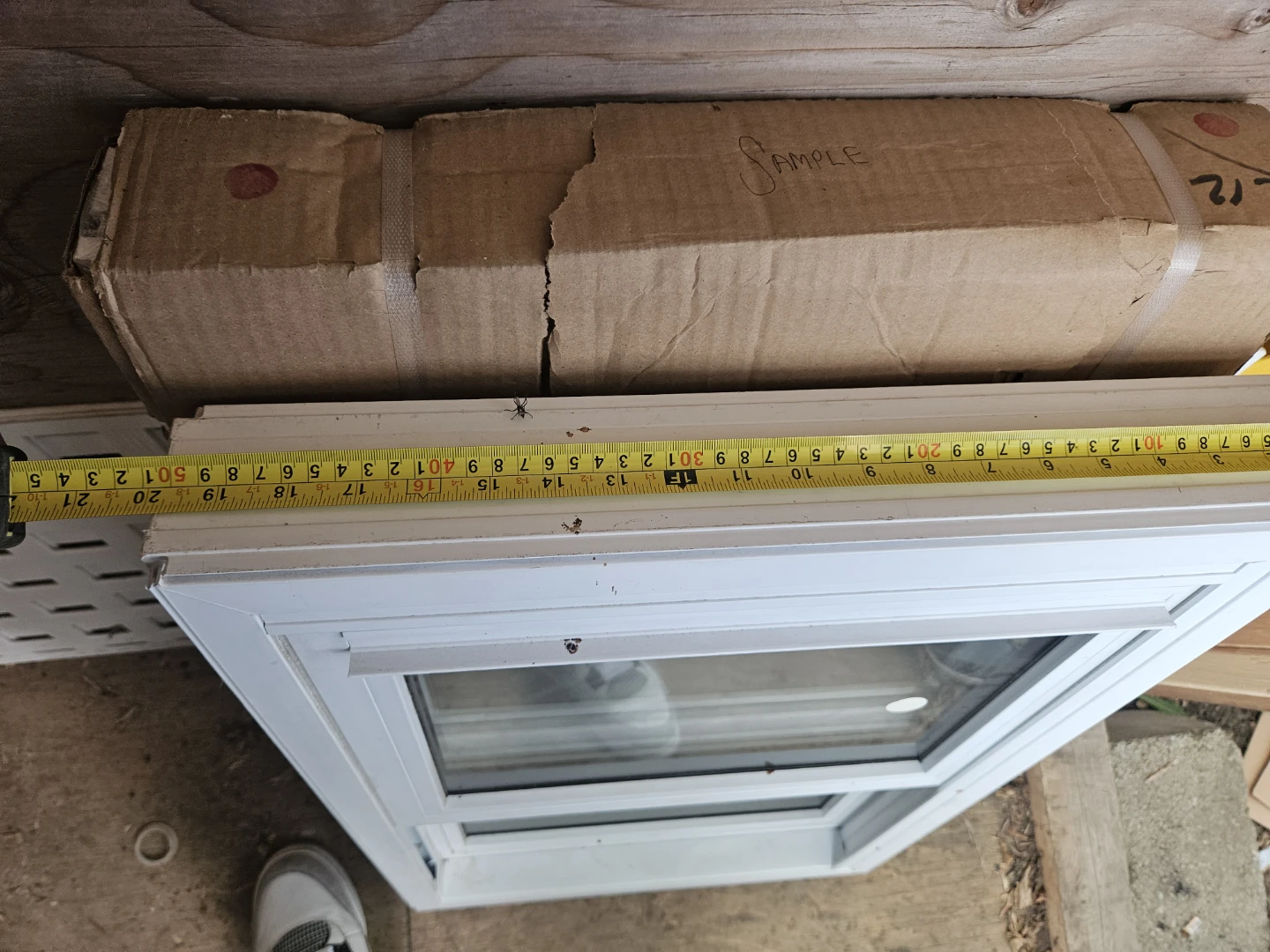 White Window with Screen - photo 4