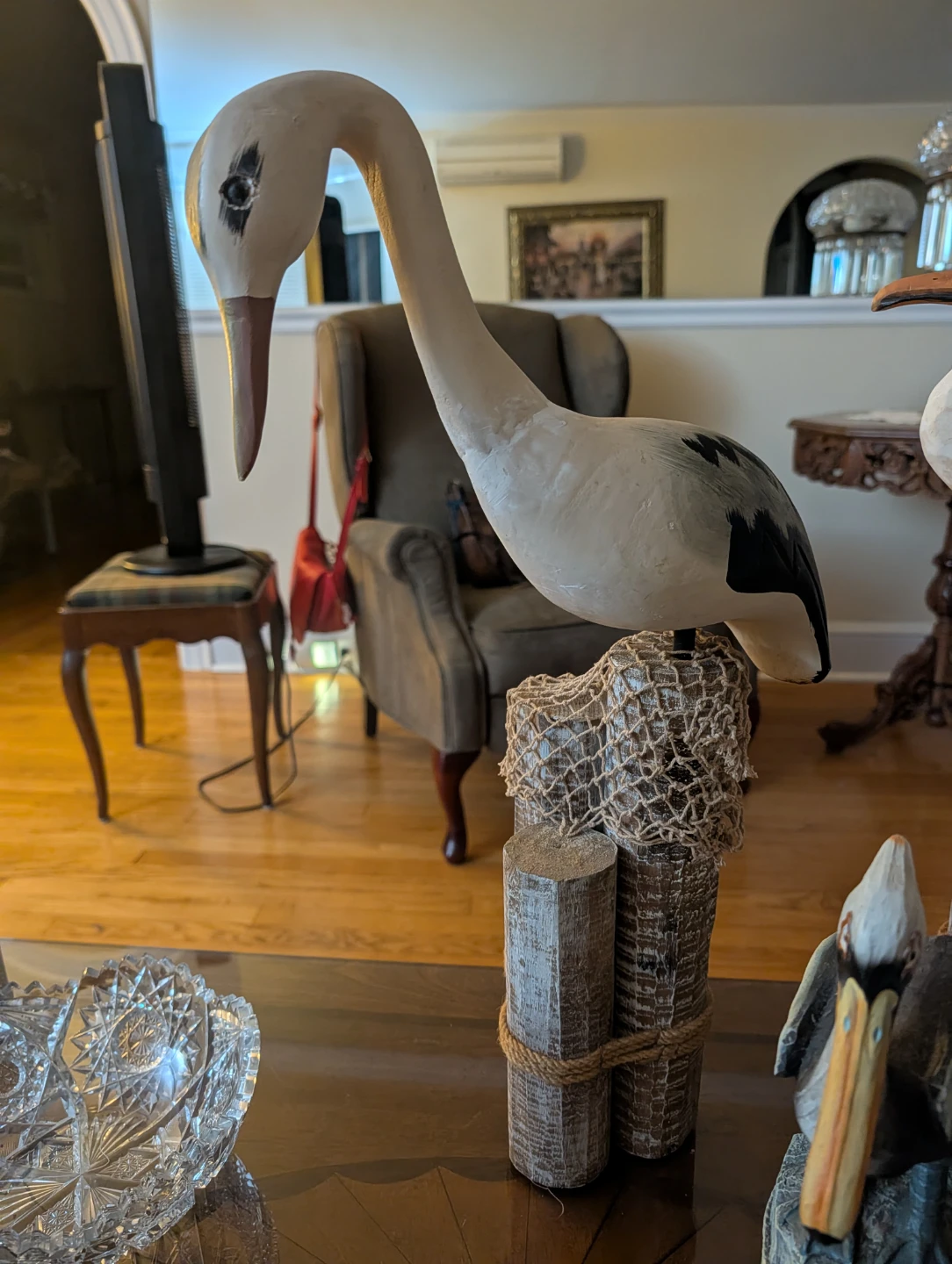 Set of Decorative Wooden Seabirds - photo 4