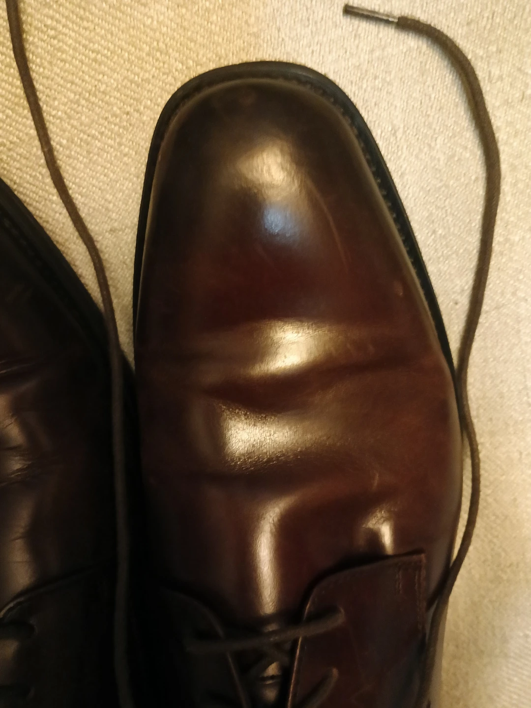 Bertie London Brown Leather Derby Shoes - photo 3