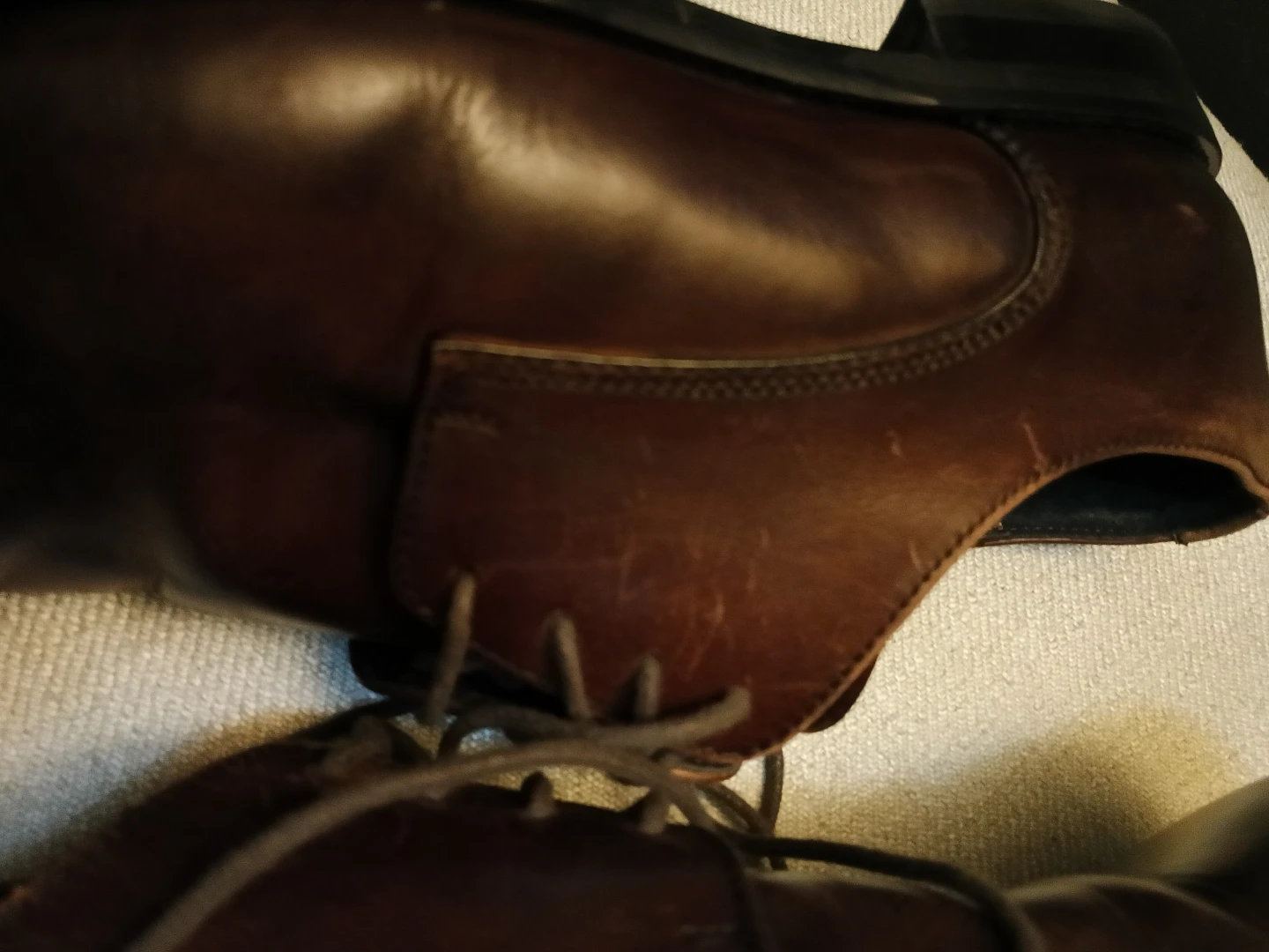 Bertie London Brown Leather Derby Shoes - photo 5