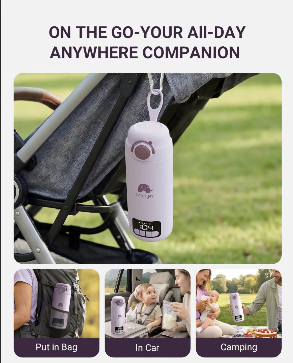 comfyer baby Portable Bottle Warmer Model: BW02 - photo 2