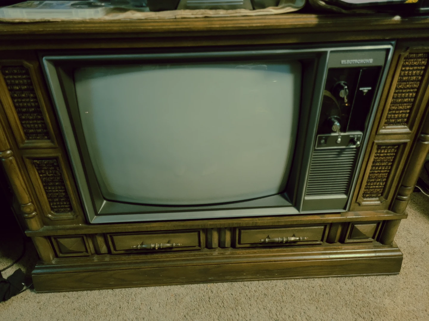 Electrohome floor model TV