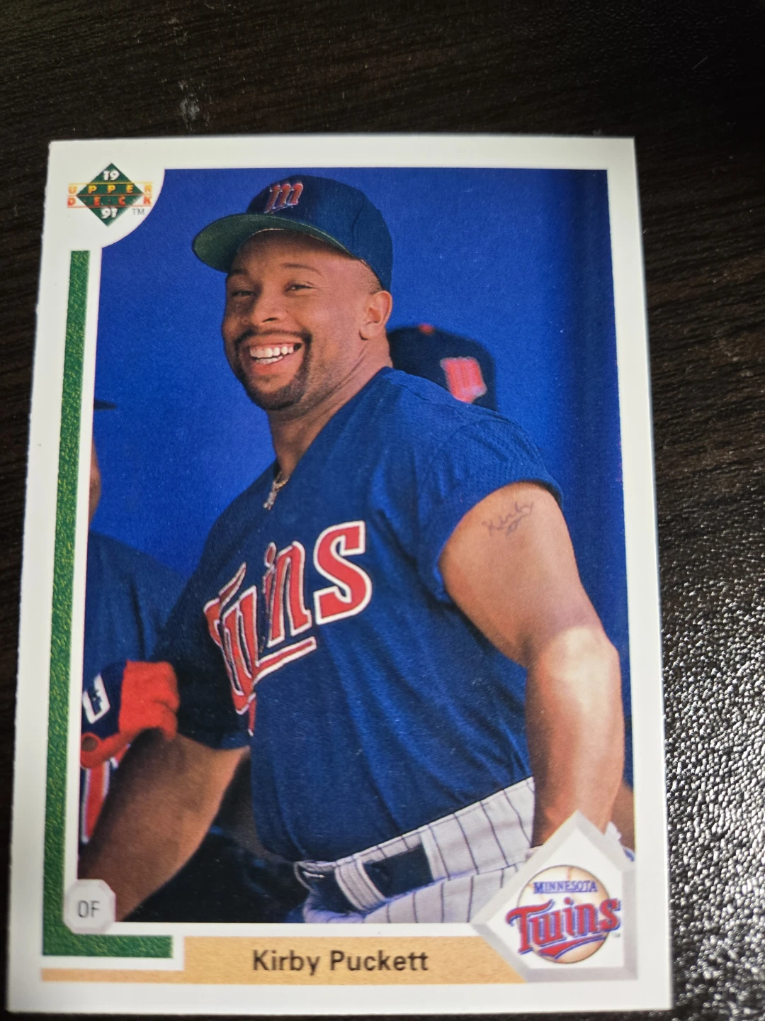Kirby Puckett 1991 Upper Deck Baseball Card