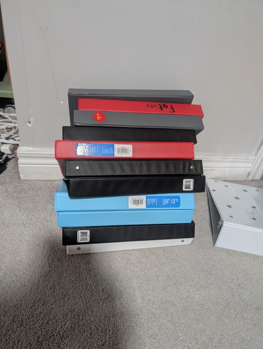 Assorted Binders - Various Colors and Sizes - photo 2