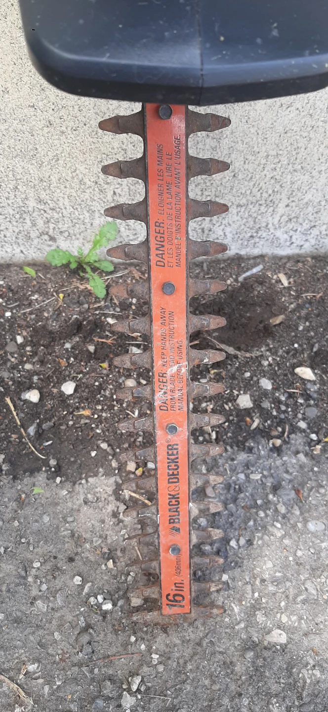 Black+Decker 16" Hedge Trimmer - photo 2