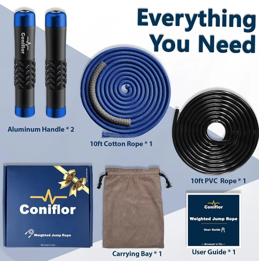 Coniflor Weighted Jump Rope Set - photo 3