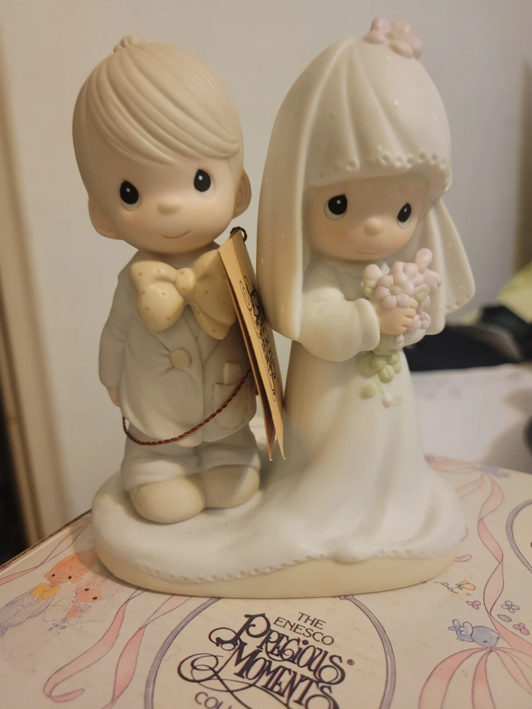 Precious Moments Wedding Cake Topper Figurine