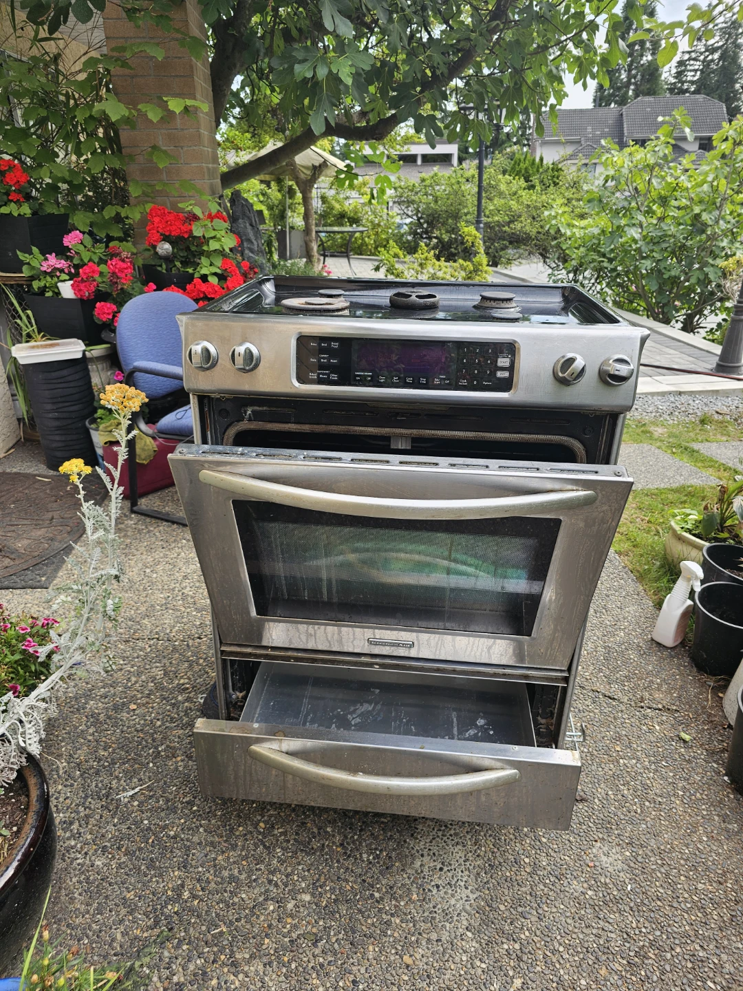 KitchenAid Stainless Steel Gas Range