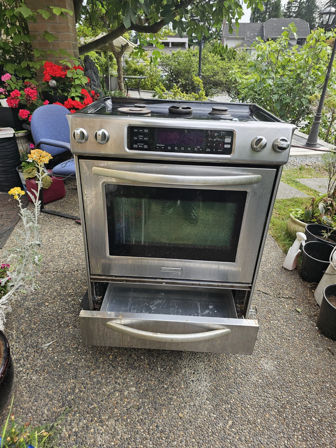KitchenAid Stainless Steel Gas Range - photo 2