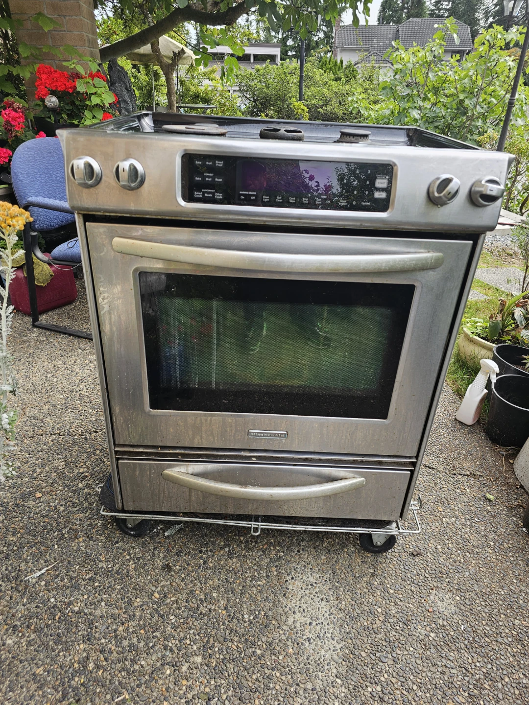 KitchenAid Stainless Steel Gas Range - photo 3