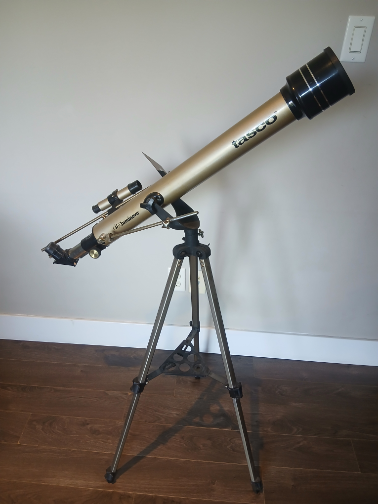 Tasco Lumimova Telescope with 2x Barlow Lens