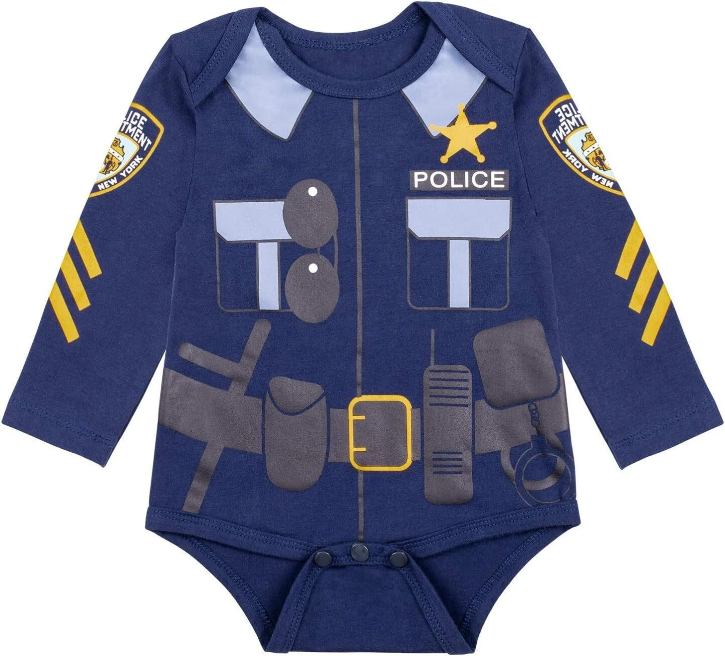 Paddy Field Police Costume Bodysuit for Kids