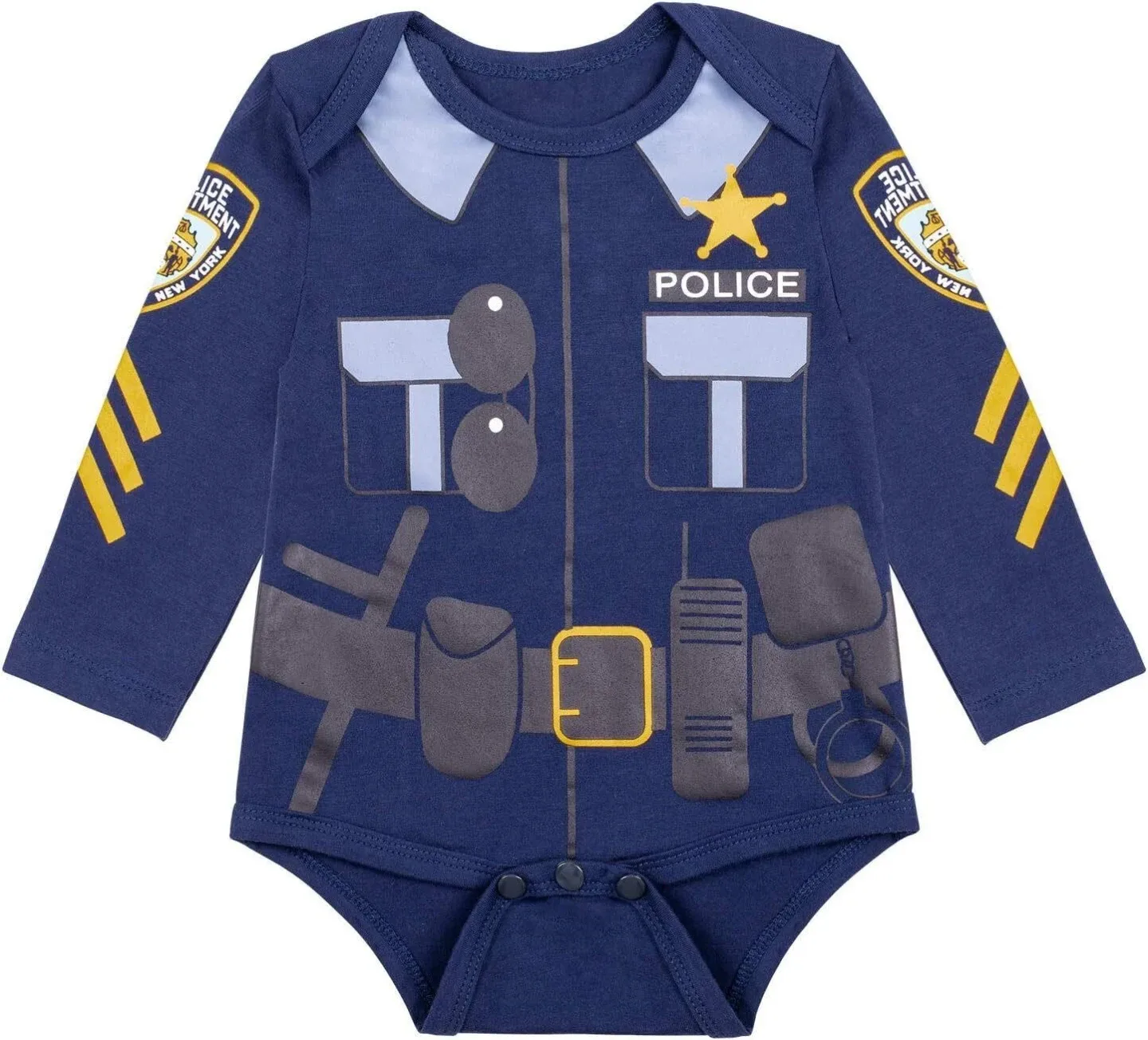 Paddy Field Police Costume Bodysuit for Kids