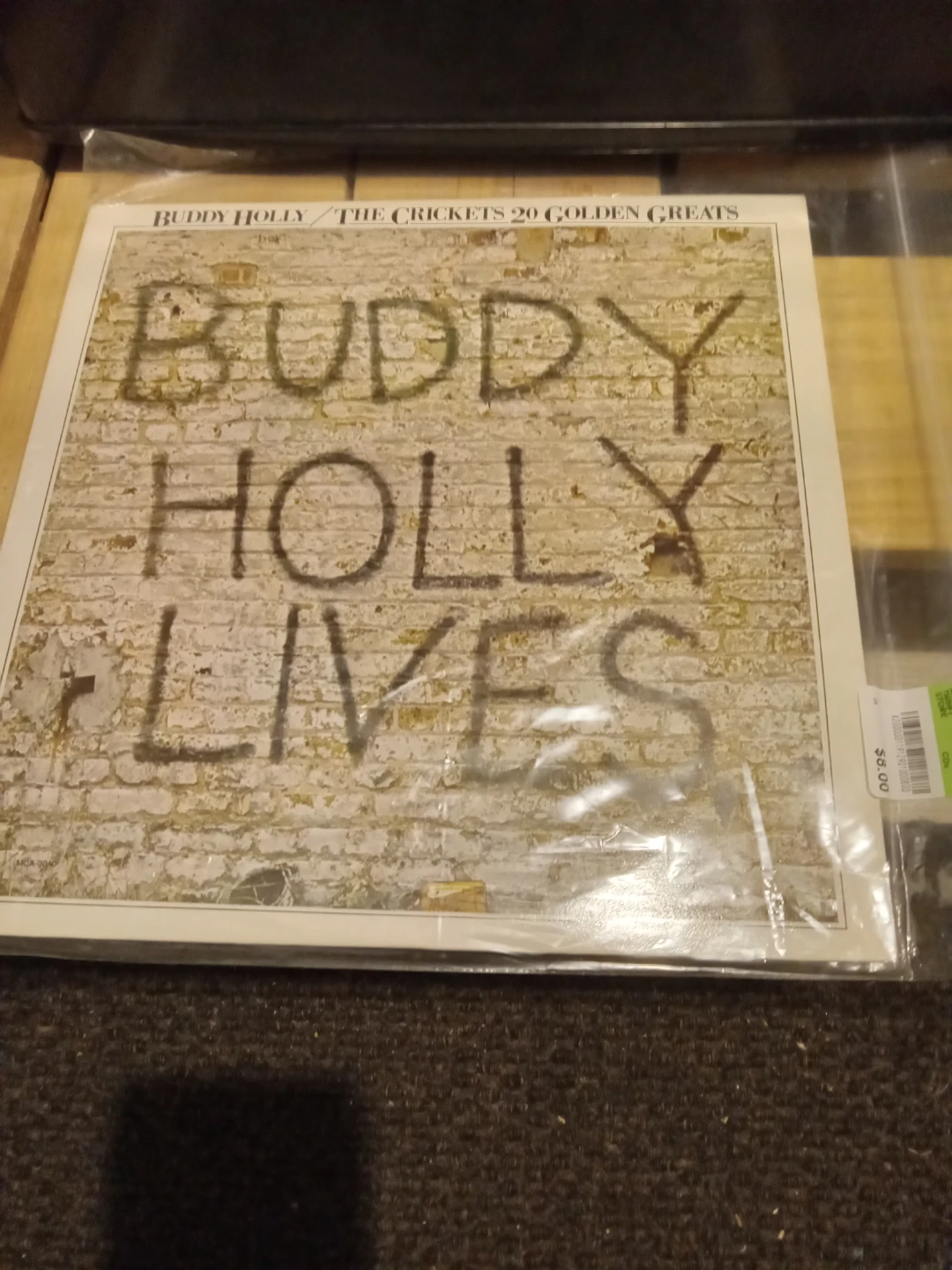 Buddy Holly & The Crickets 20 Golden Greats Vinyl Record