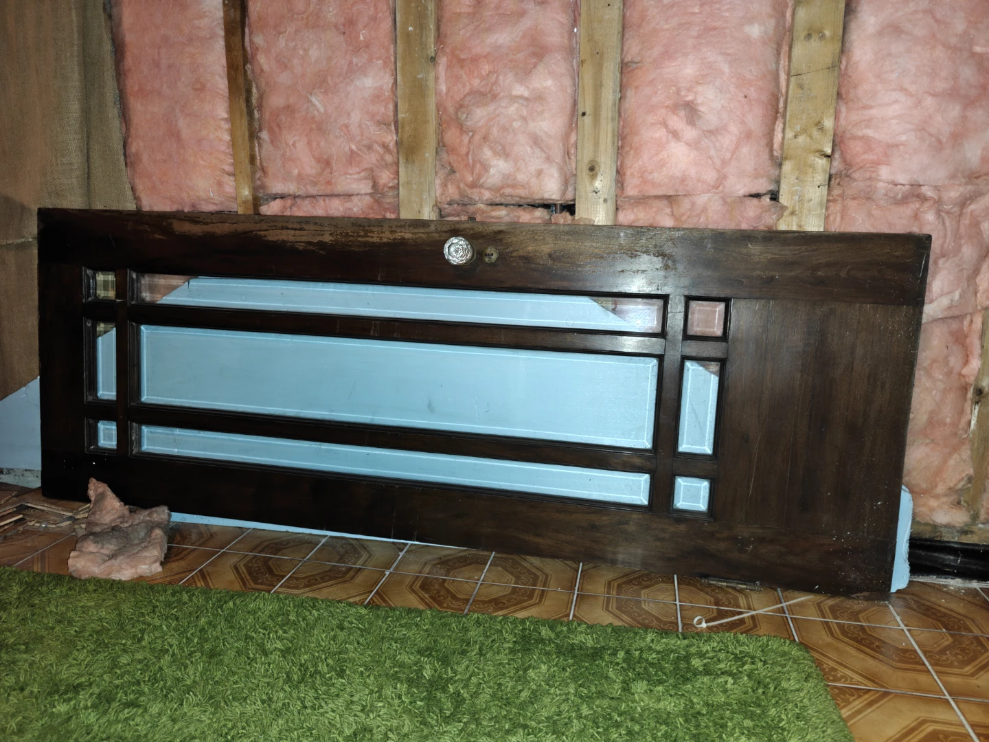 Wooden Interior Door with Glass Panels - photo 2