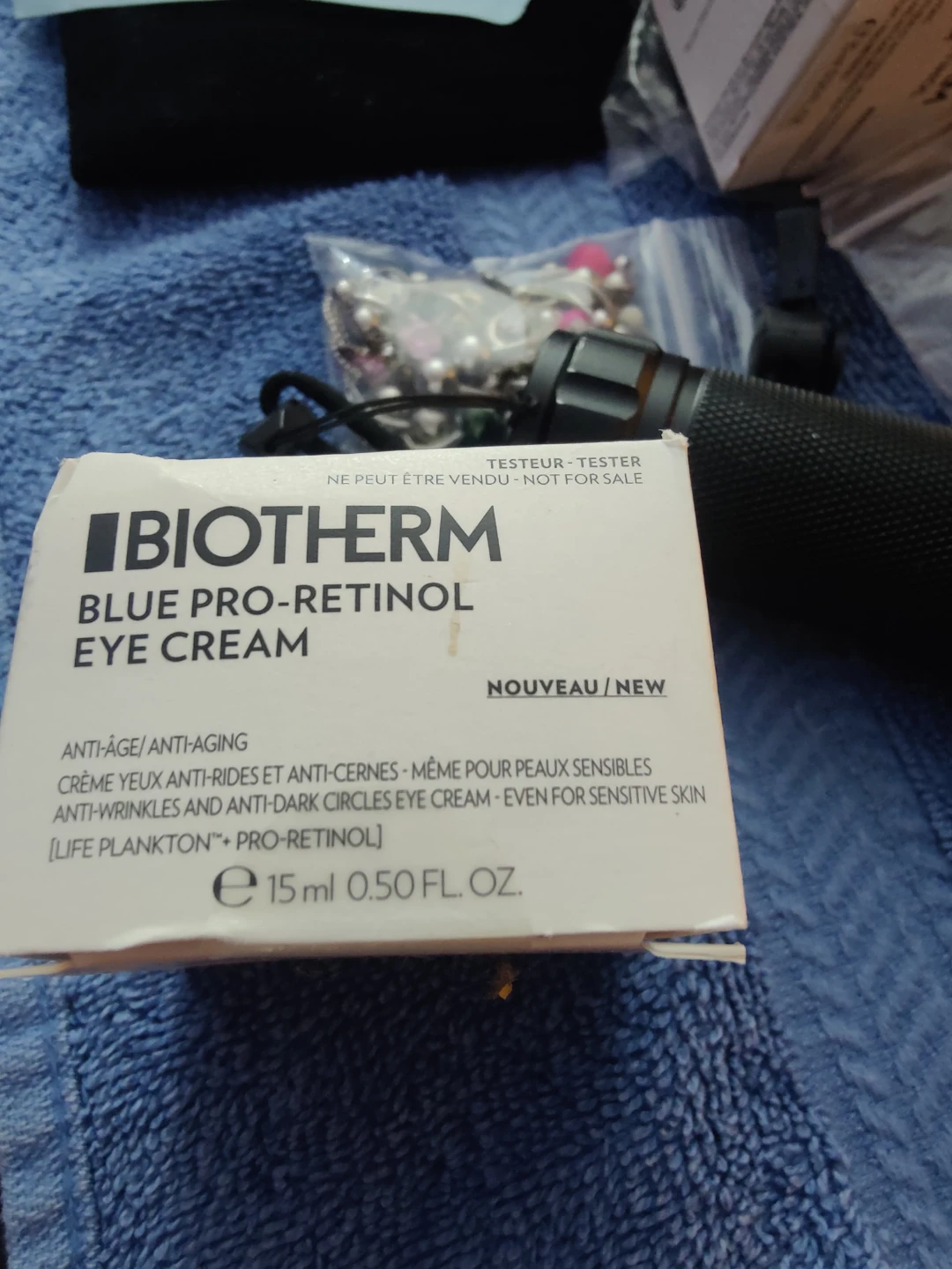Biotherm Blue Pro-Retinol Eye Cream 15ml - photo 2