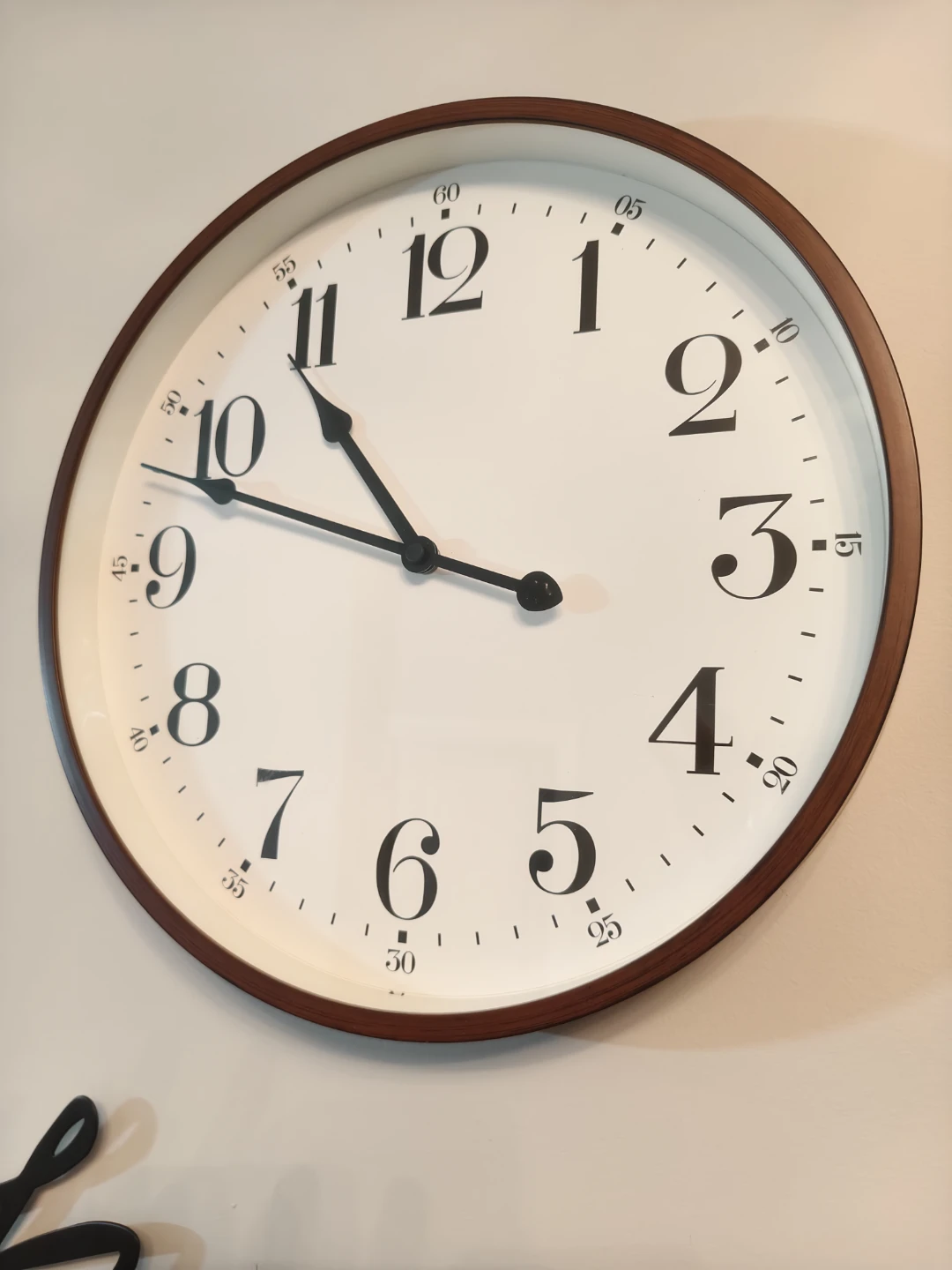 Round Wall Clock large 14" - photo 3