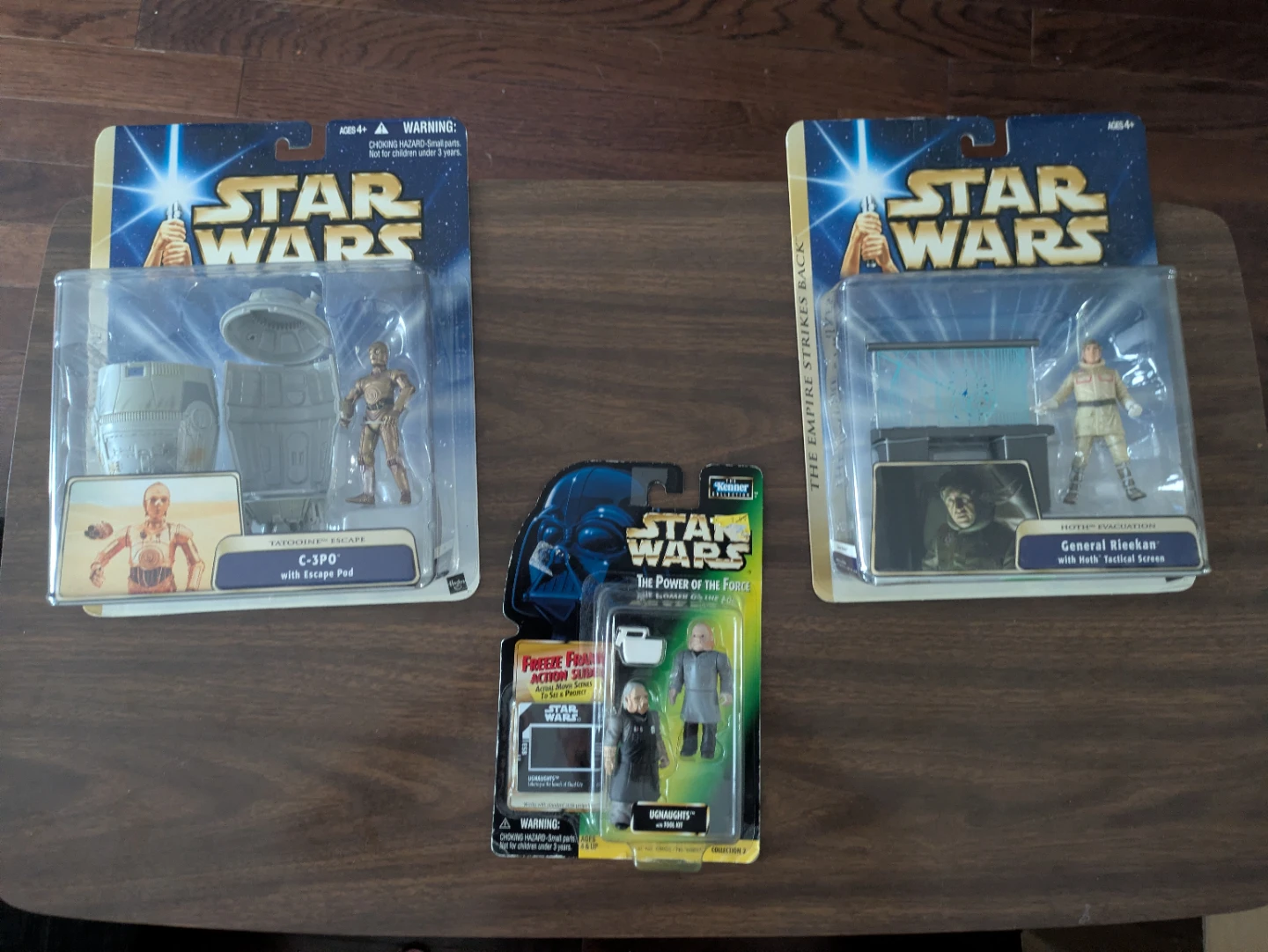 Star Wars Action Figures - C-3PO, General Rieekan & Ugnaughts