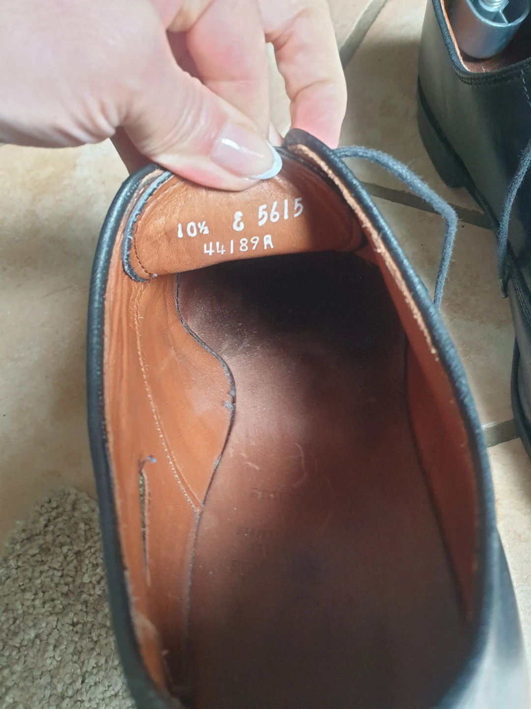 Allen Edmonds Black Cap Toe Oxford Dress Shoes - photo 4