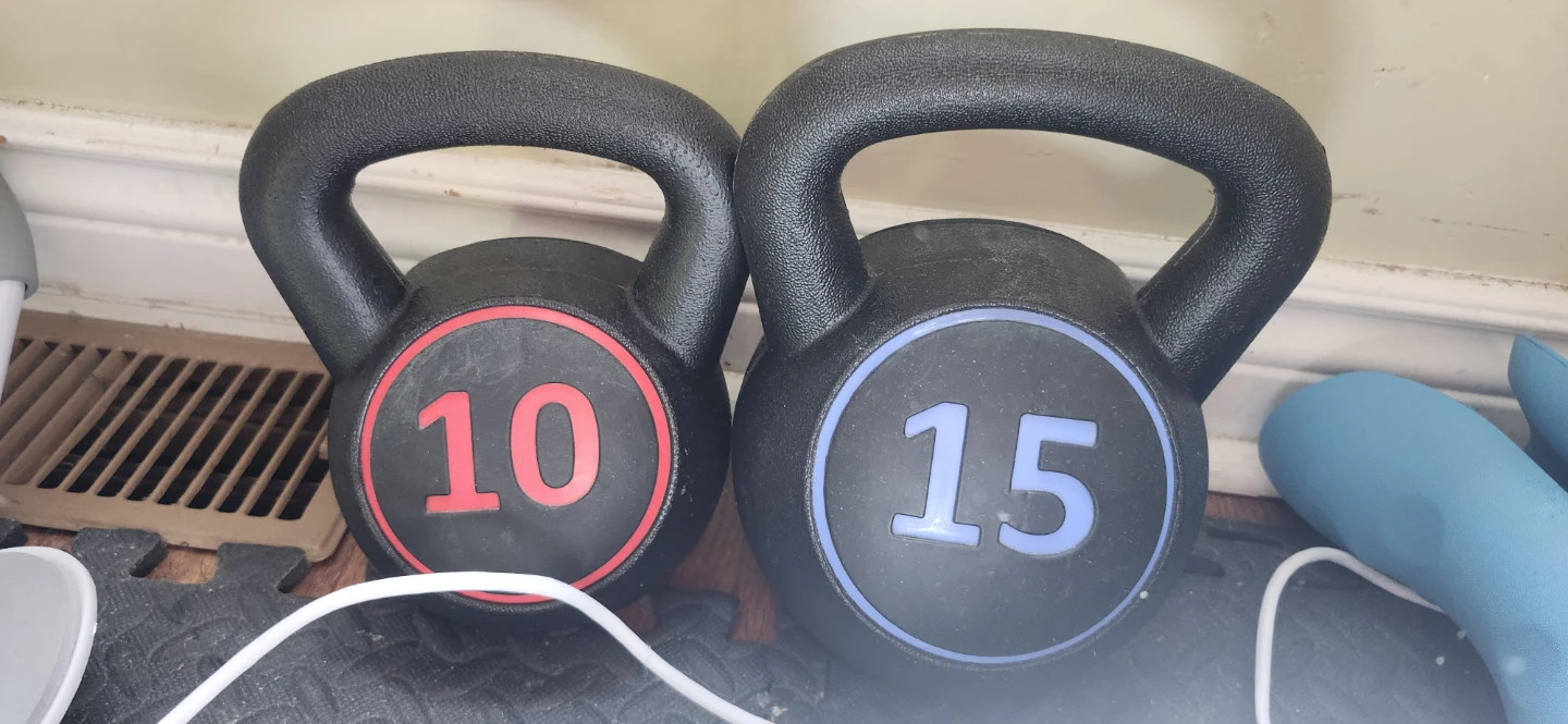 Kettlebell 5lb, 10,15