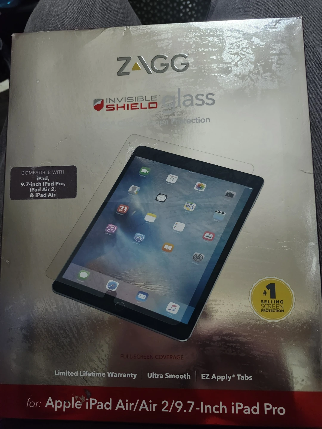 ZAGG Invisible Shield Glass Screen Protector for iPad