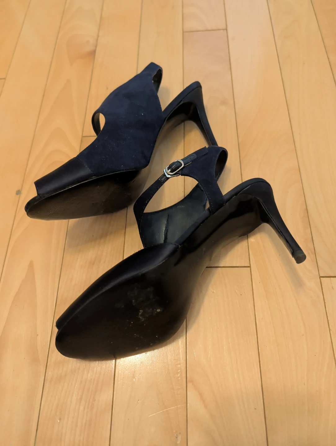 Black Heeled Sandals - photo 2