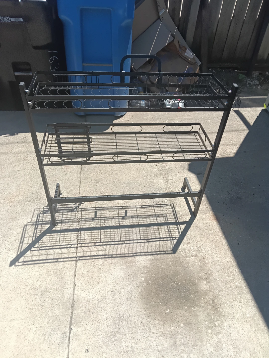 Metal Wire Shelf Unit