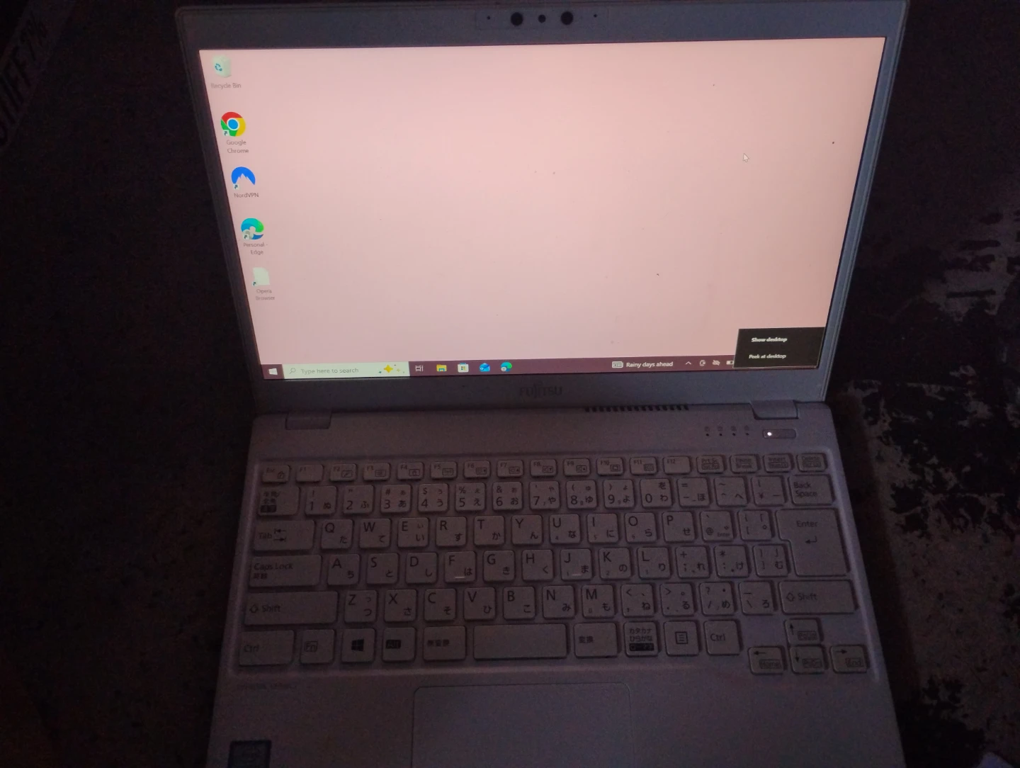 Fujitsu laptop - photo 2