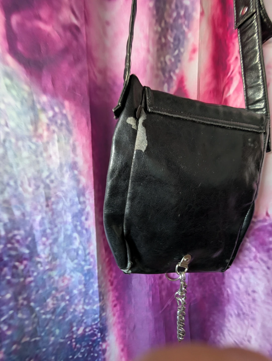 Old school Demonia Black Cross Shoulder Bag - photo 3