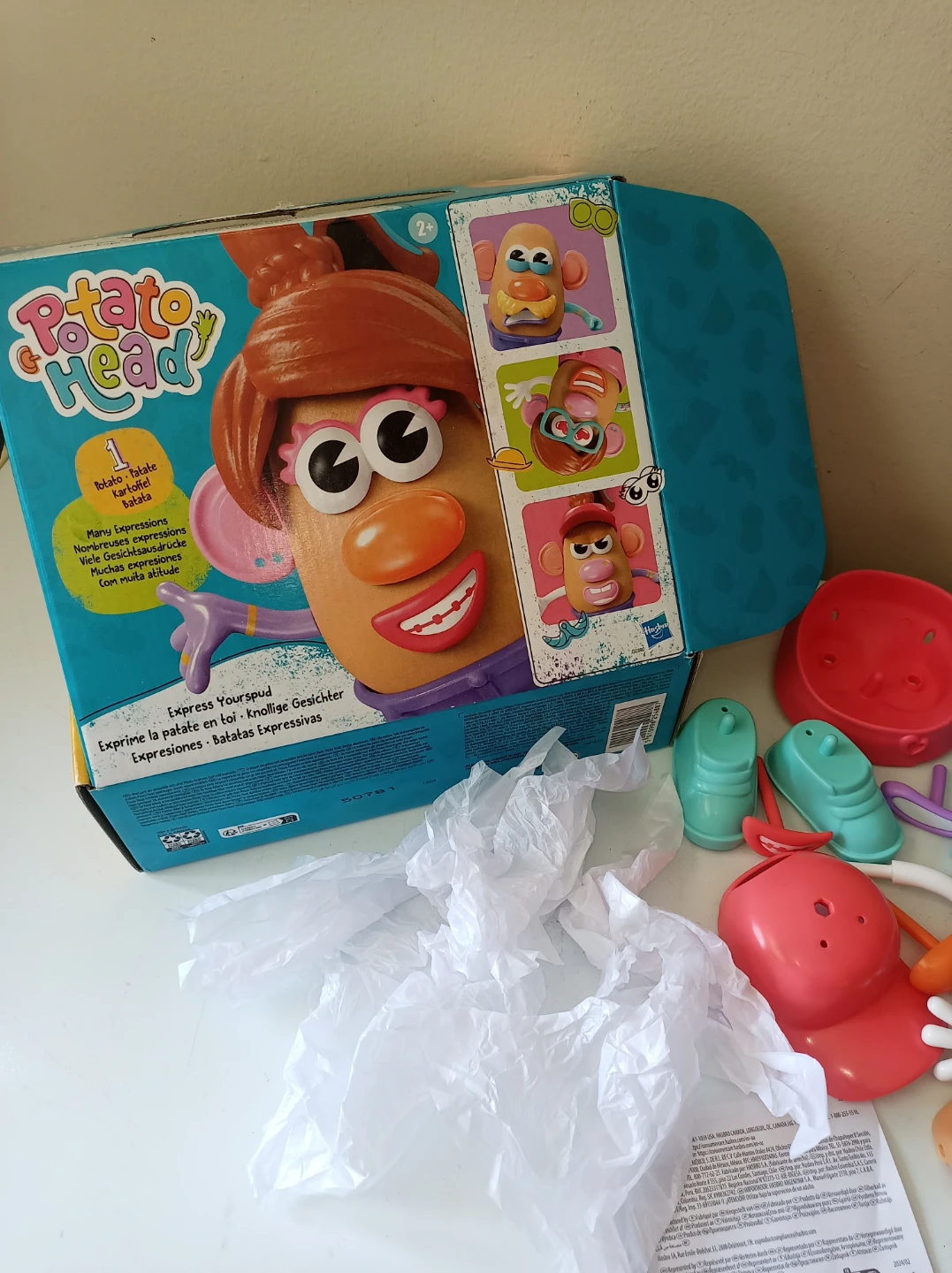 New~Potato Head Express Yourspud Playset  - photo 3