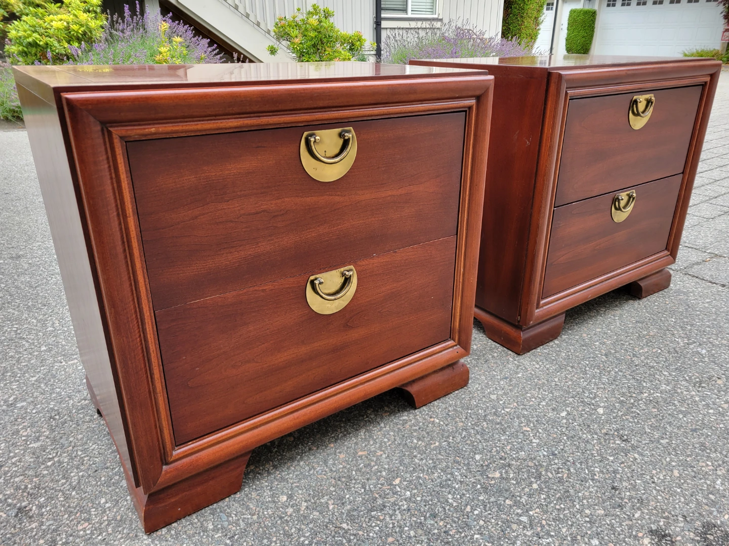 Vintage Kroehler Asian Modern 3-Piece Bedroom Set – - photo 2