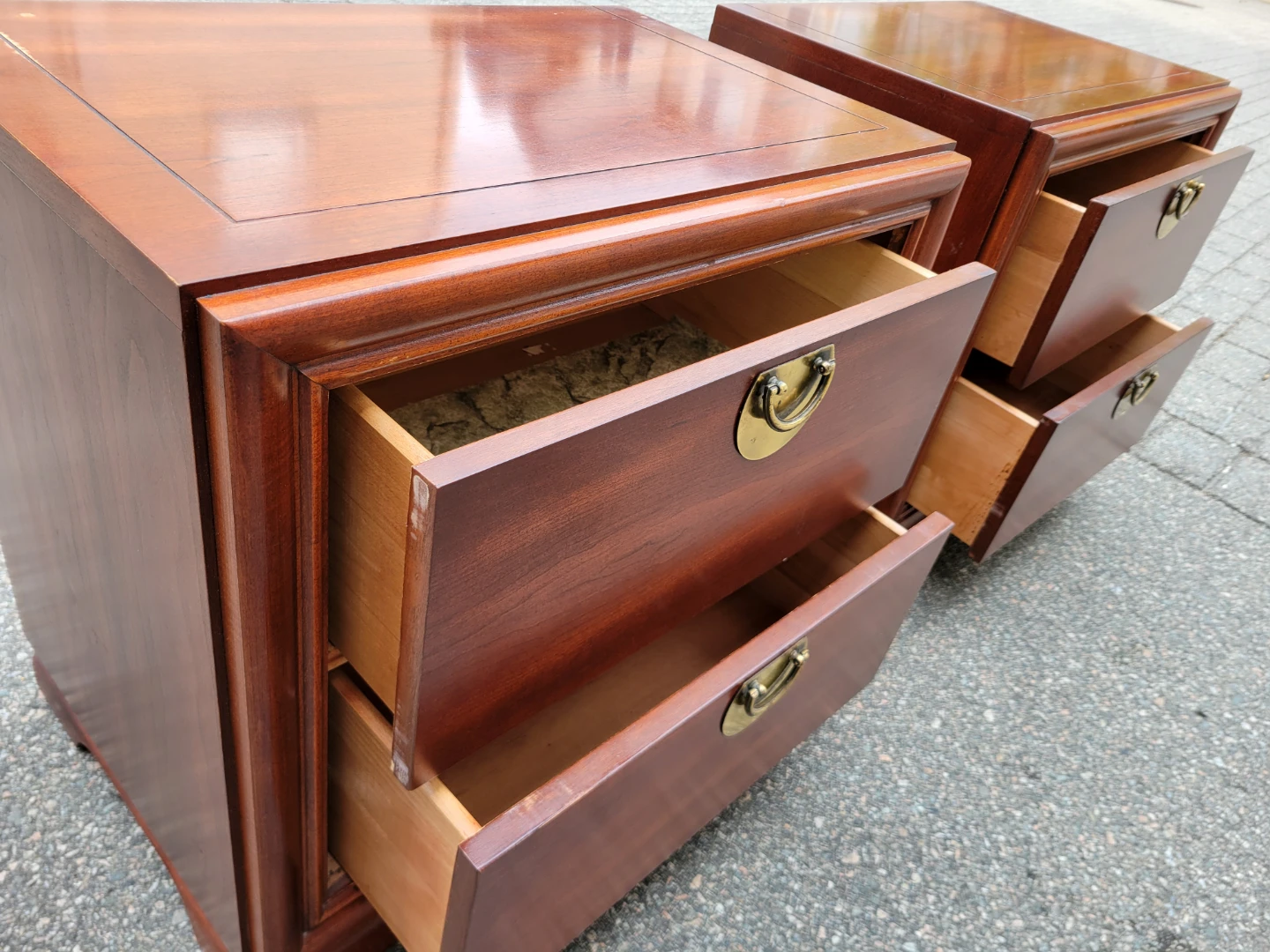 Vintage Kroehler Asian Modern 3-Piece Bedroom Set – - photo 3